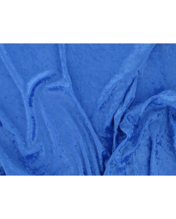 Crushed Velour - Sea Blue