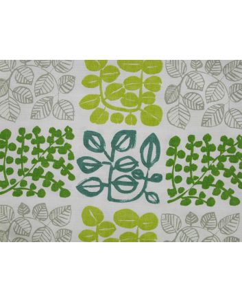 Cuba Cotton Curtain Fabric, Cactus
