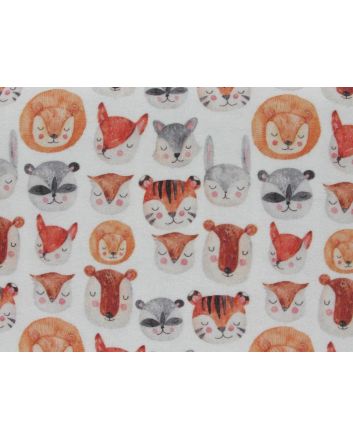 Cute Animals Brushed Cotton Winceyette
