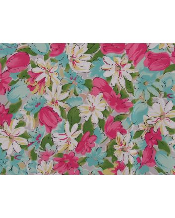 Daisy Bloom Cotton Poplin
