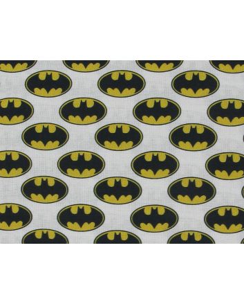 DC Comics Batman Crest Cotton Print