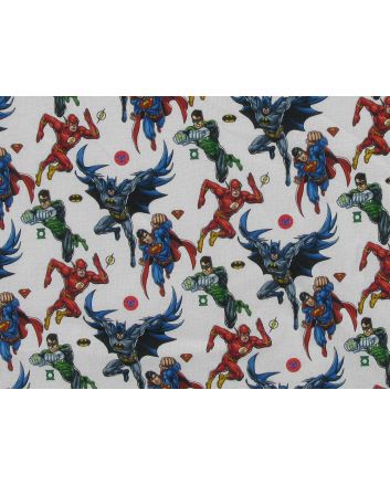 DC Comics Printed Cotton, Heroes