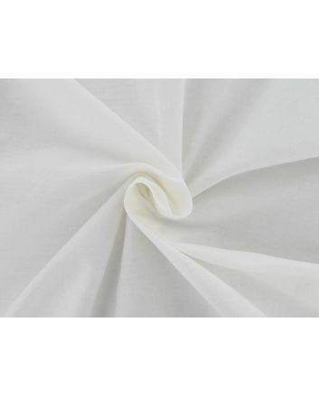 Deadstock Plain Cotton Poplin, Ivory