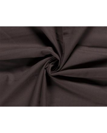 Deadstock Plain Dye Cotton, Chocolate