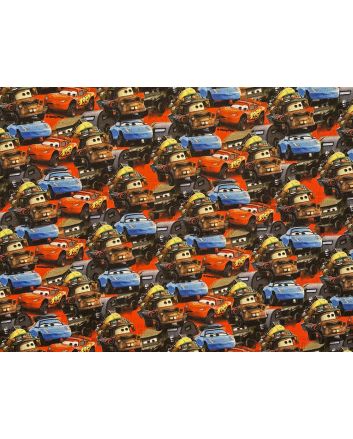 Disney Printed Cotton, Cars