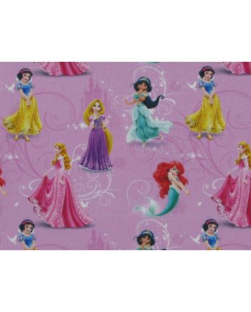 Disney Printed Cotton, Princesses