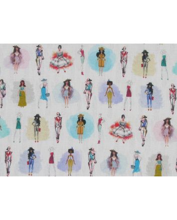 Dress to Impress Cotton Print
