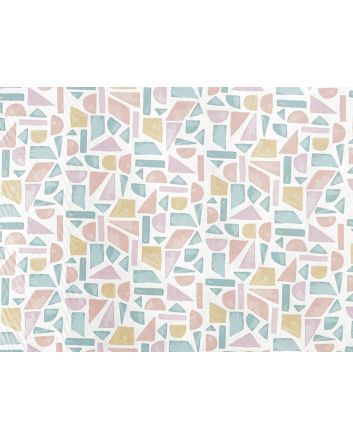 Elmer Cotton Curtain Fabric, Bon Bon