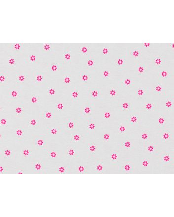 Embossed Rose Oxford Cotton Print, Pink
