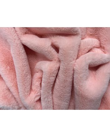 Emily Soft Plush Faux Fur, Blush