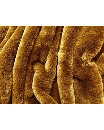 Emily Soft Plush Faux Fur, Honey