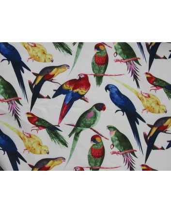 Exotic Birds Polyester Print