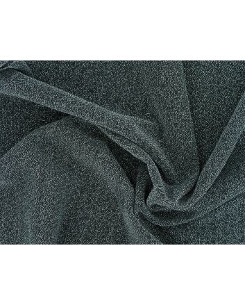 Fancy Firefly Metallic Knit, Aqua Black