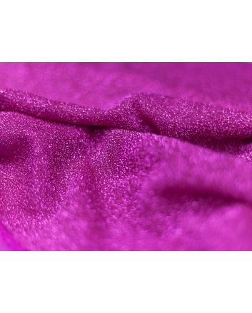 Fancy Firefly Metallic Knit - Cerise