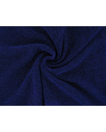 Fancy Firefly Metallic Knit - Royal on Black