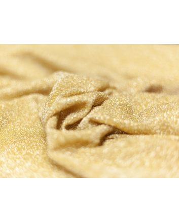 Fancy Firefly Metallic Knit - Yellow