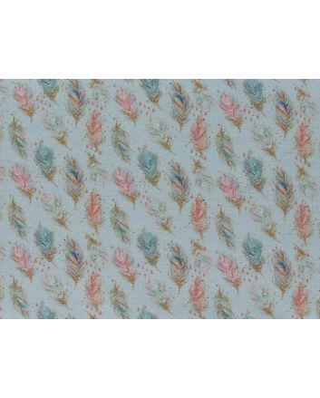 Feather Flutter Cotton Jersey