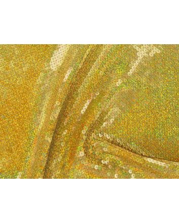 Fishscale Hologram Sequin - Yellow