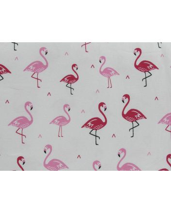 Flamingo Pose Cotton Jersey