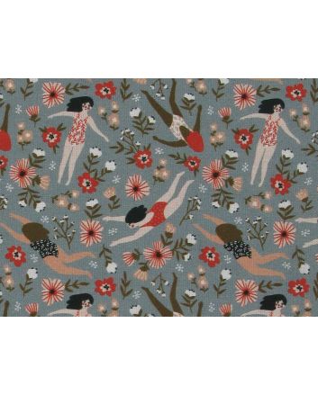 Floral Summer Swimmers Cotton Print