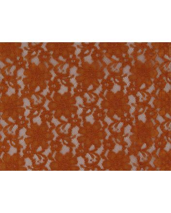 Flower Flutter Corded Lace, Copper