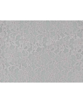 Flower Flutter Corded Lace, Pale Pink
