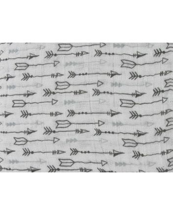 Flying Arrows Cotton Double Gauze