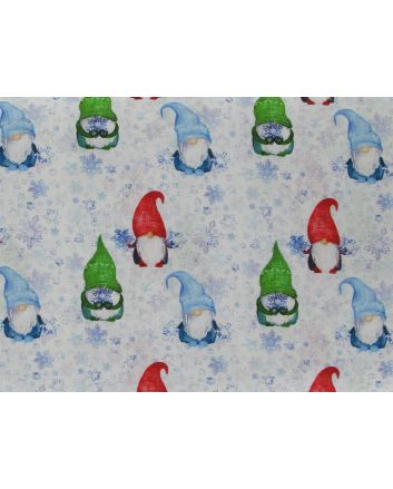 Frozen Gonks Cotton Print