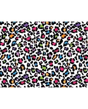 Funky Snow Leopard Cotton Print