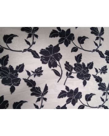 Gauss Rose Printed Polyester Chiffon