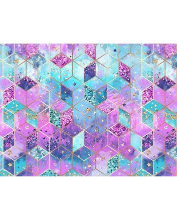 Geo Glam Cotton Print