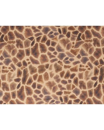 Giraffe Printed Velvet