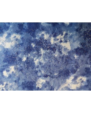 Glitter Sparkle Cotton Blender, Royal