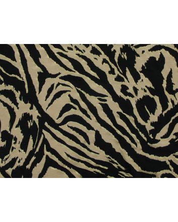 Gold Foil Tiger Viscose Jersey