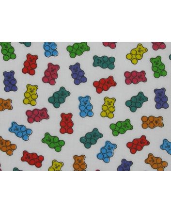 Gummy Bears Polycotton Print