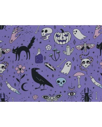 Halloween Potion Cotton Print