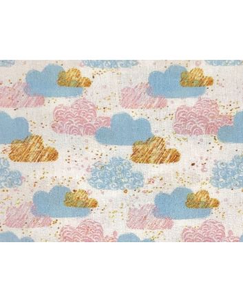 Harmony Cotton Print, Clouds