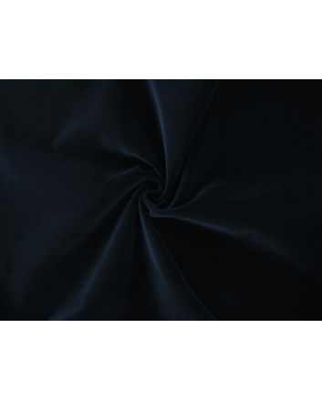 Harrow Plush Cotton Pile Velvet, 405 gsm, Deep Royal