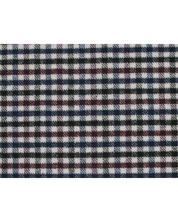 Hockey Stretch Check Italian Wool Blend