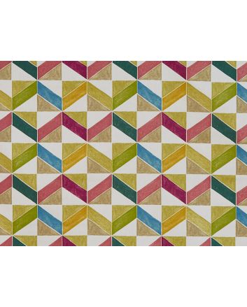 Holbeck Cotton Curtain Fabric, Vintage