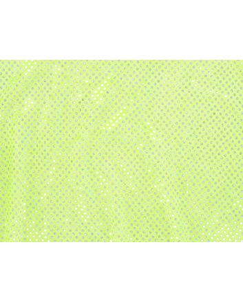 Hologram Sequin Velour - Yellow