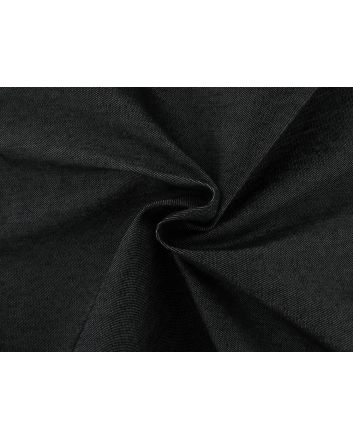 Iconic Yarn Dyed Stretch Denim, Black