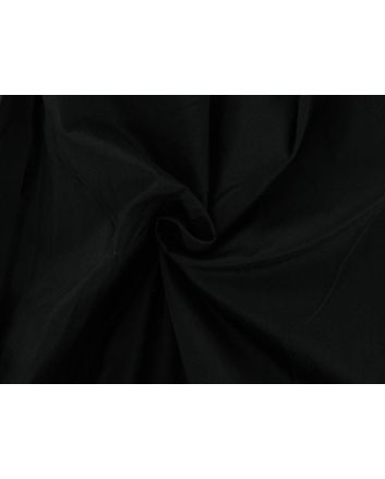 Indian Silk Dupion, Black