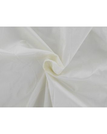 Indian Silk Dupion, Ivory