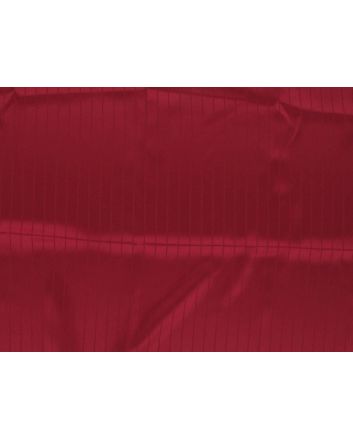 Italian Stripe Polyester - Scarlet