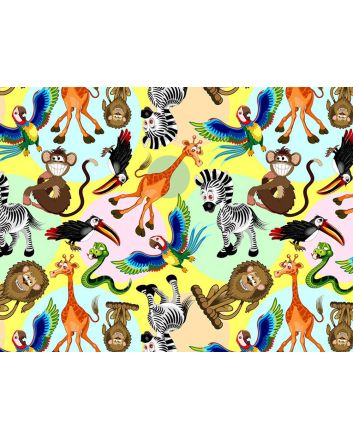 Jolly Jungle Cotton Print
