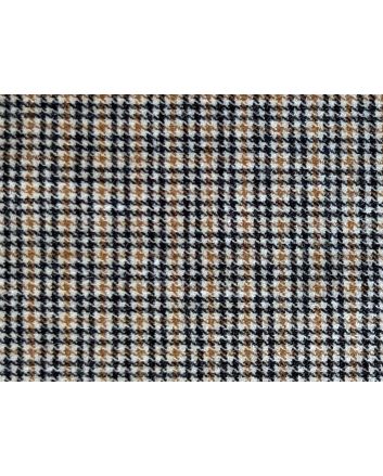 Kelso Dogtooth Check Wool Blend, Tan