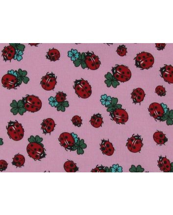 Ladybird Garden Cotton Print