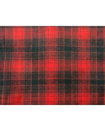 Laith Check Wool Blend, Red