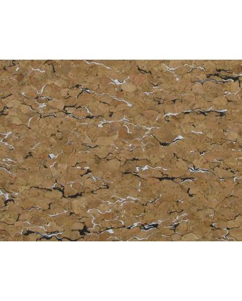 Large Grain Cork Vinyl, Black and White